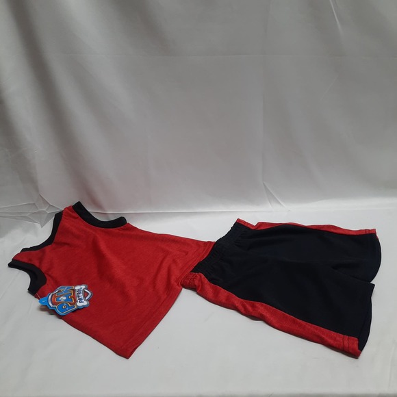 NWT Nickelodeon Born Brave Paw Patrol 2 piece Short Set Size 24 M - Picture 2 of 4